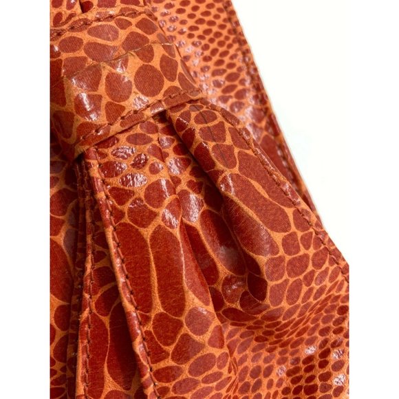 Nine West, Snakeskin Bow Clutch - Picture 4 of 11
